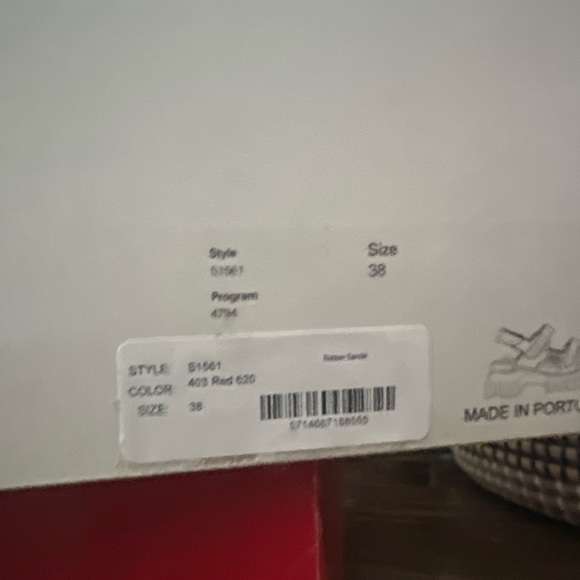 Ganni Rubber Sole Sandals - 38 - Picture 2 of 2